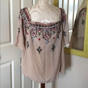 Peasant off the shoulder top